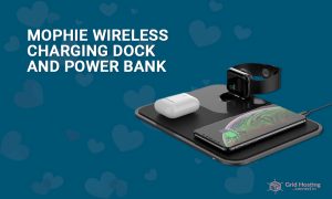 Mophie Wireless Charging Dock And Power Bank Product Image