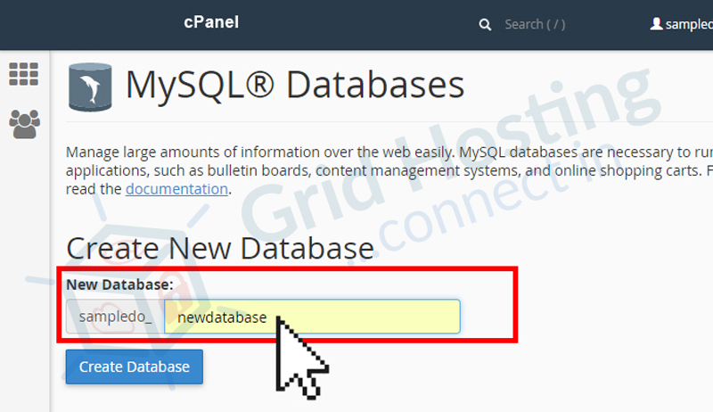 How To Use Cpanels Database Mysql